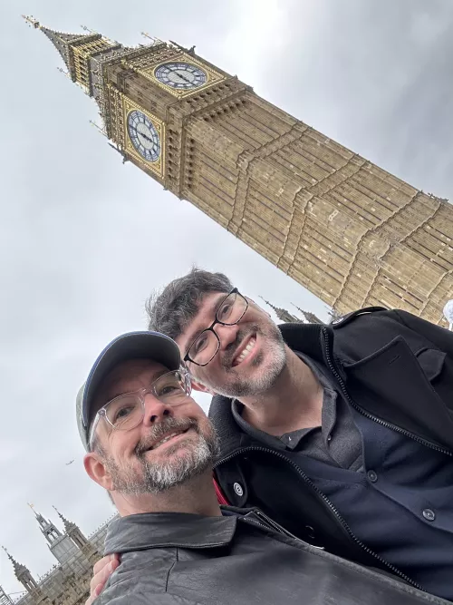 I love traveling with my handsome husband