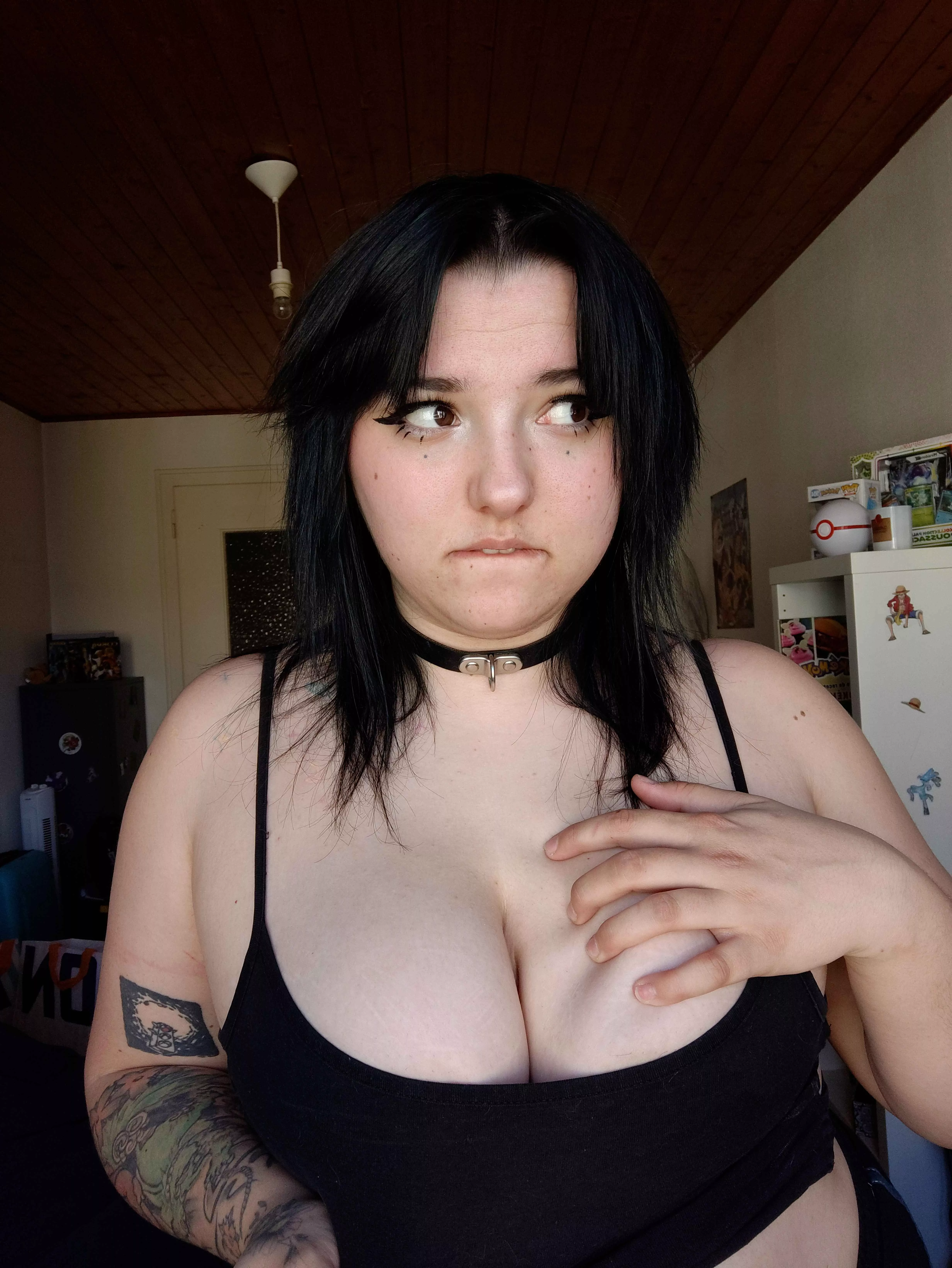 I'll bite you if you look at them