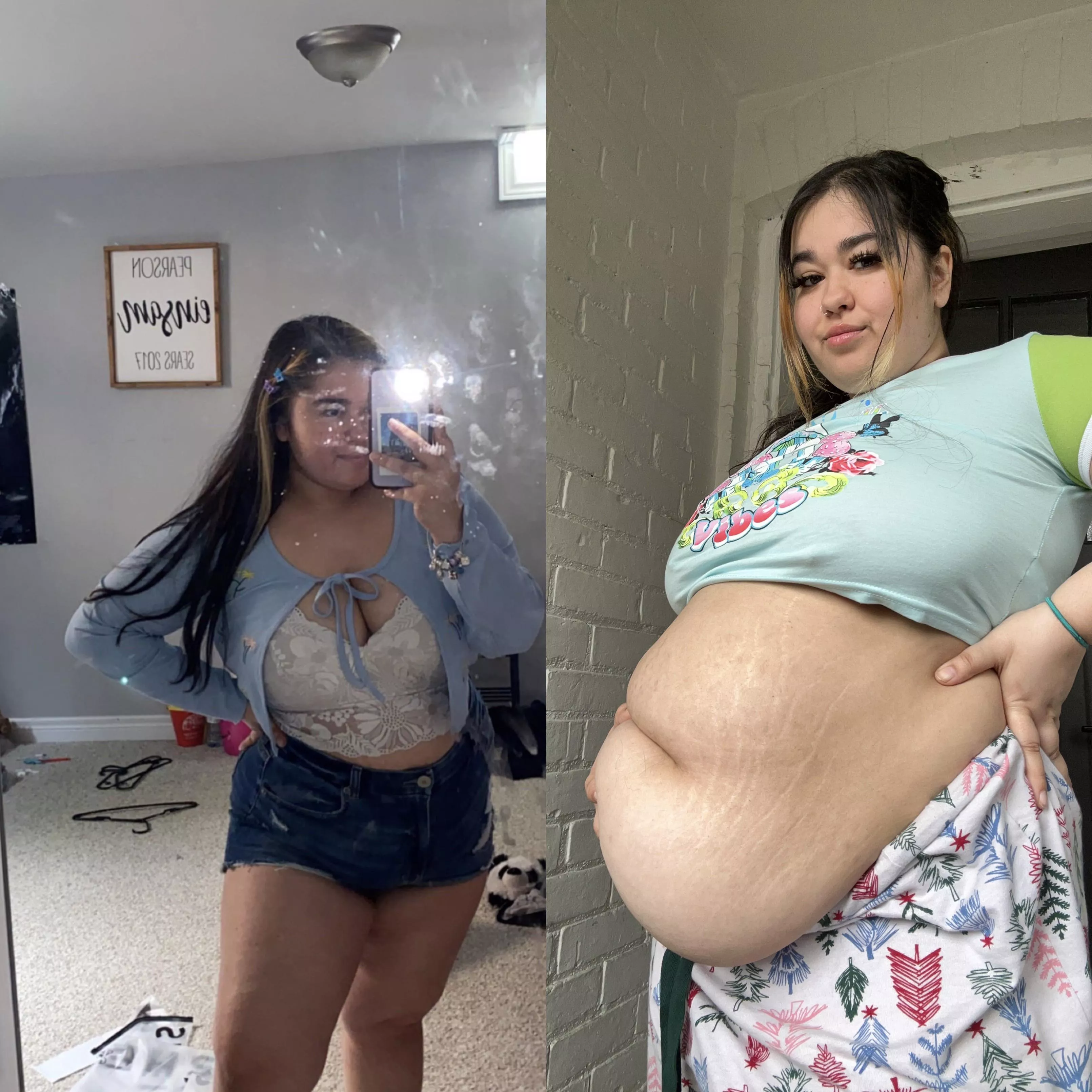 me before starting college vs now 😳