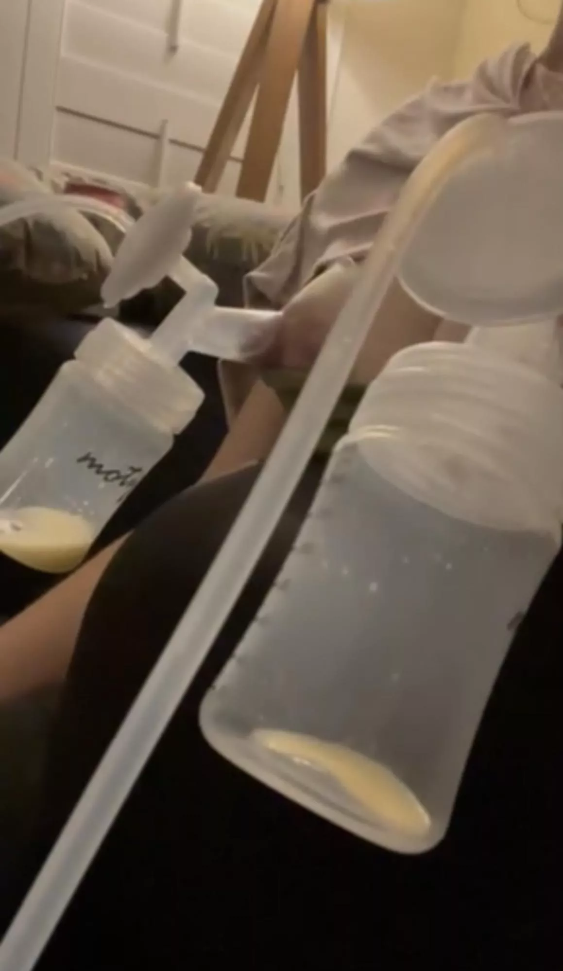 [OC] When the milk is fresh 🤰🏻😉