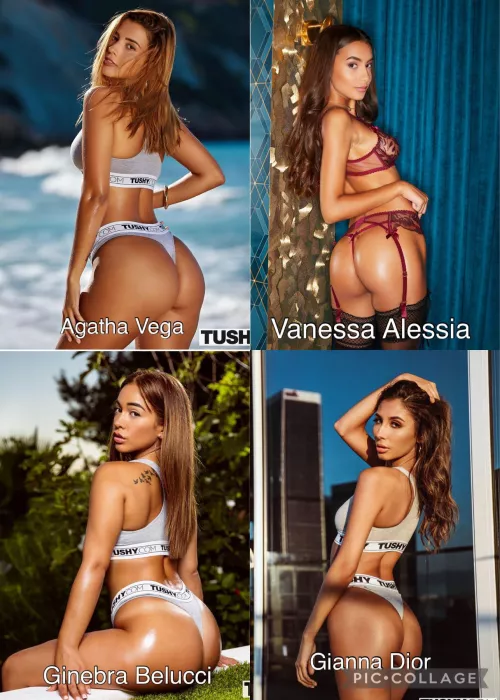 Pick one of these gorgeous Latinas [Agatha] [Vanessa] [Ginebra] [Gianna]