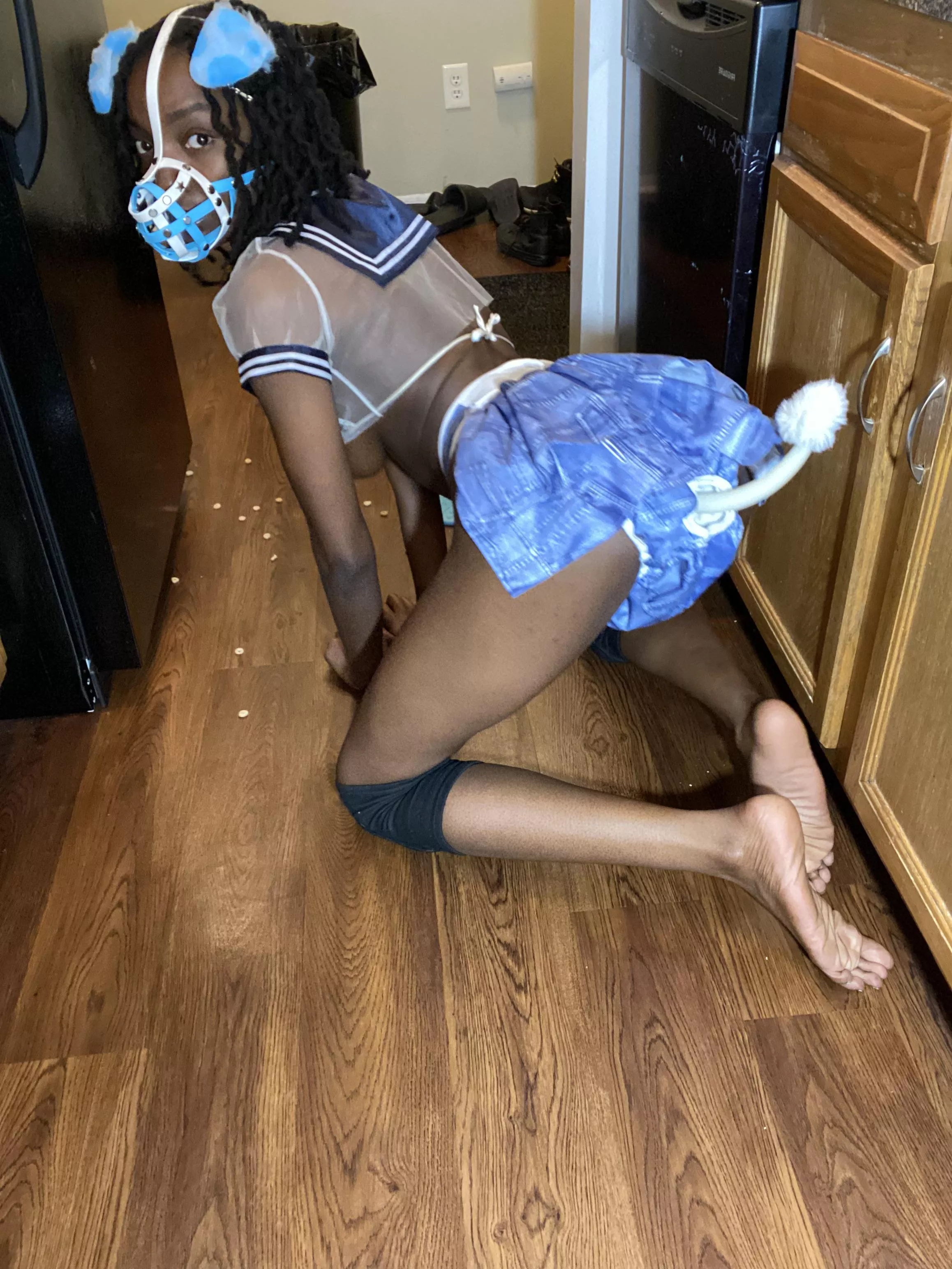 Poofy puppy diaper butt🐾🦴🐶