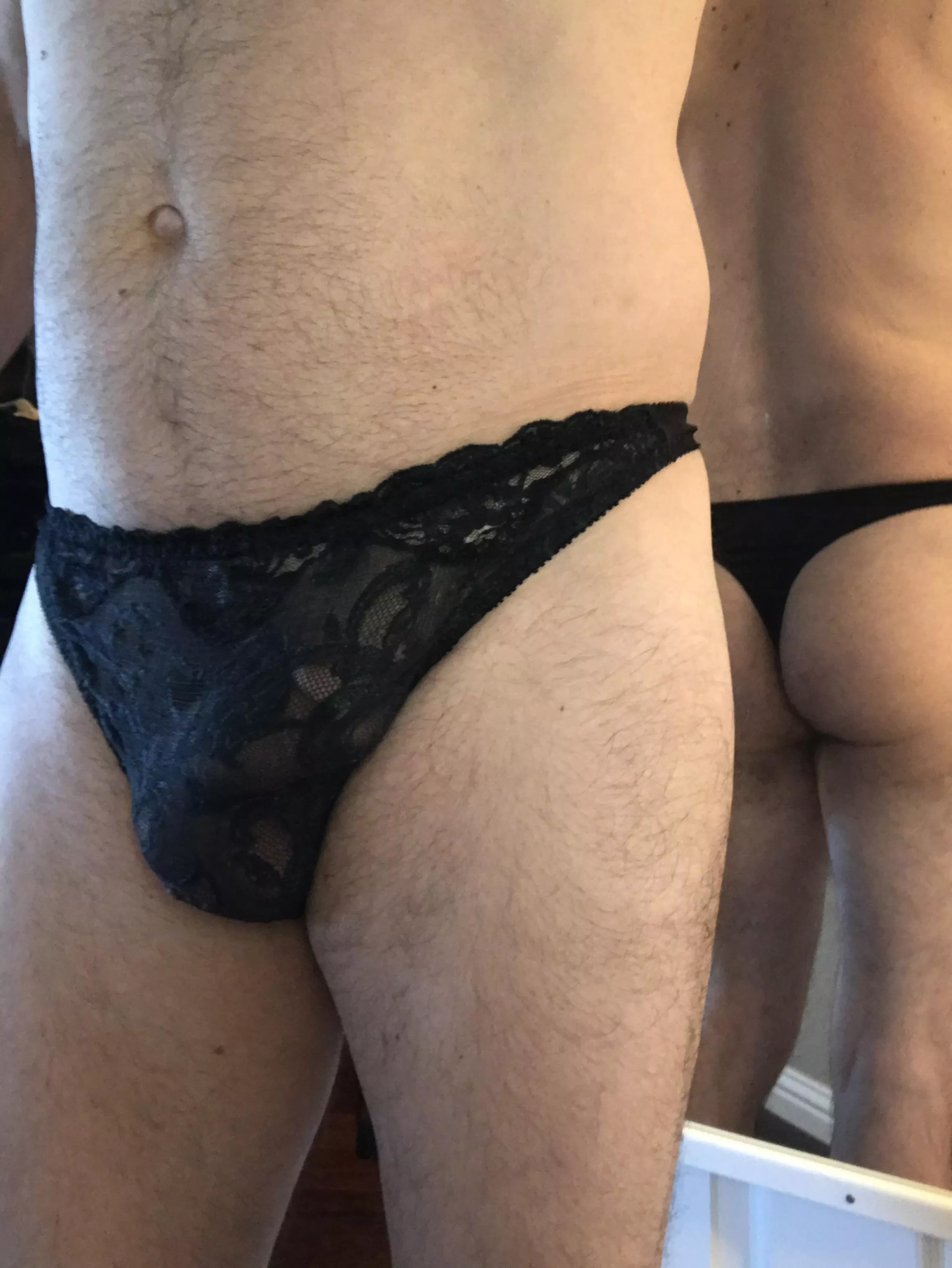 She put me in her thong today. Happy Friday!