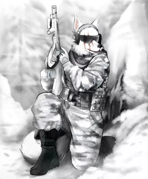 Snow Patrol ❄️ [ art by me, @marghisari on insta ]