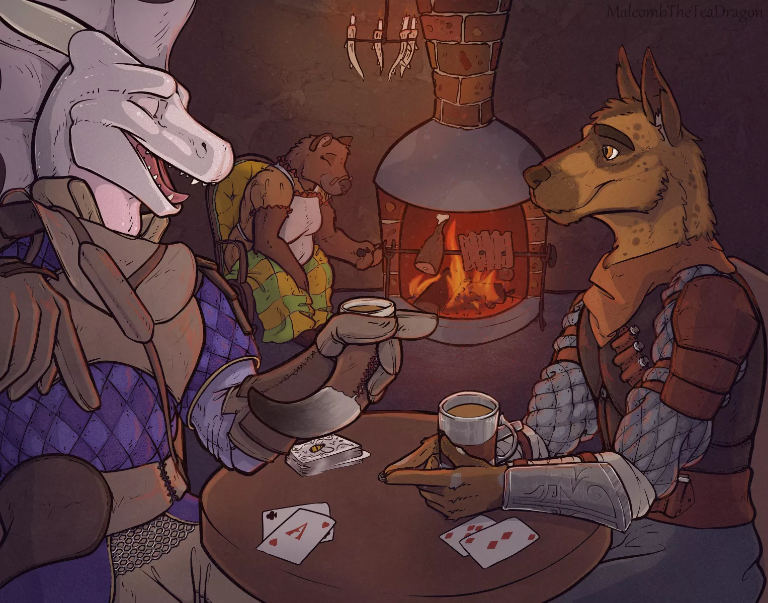 Tavern Meetup, Digital commission by me