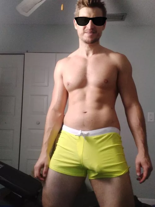 These Swim Trunks...