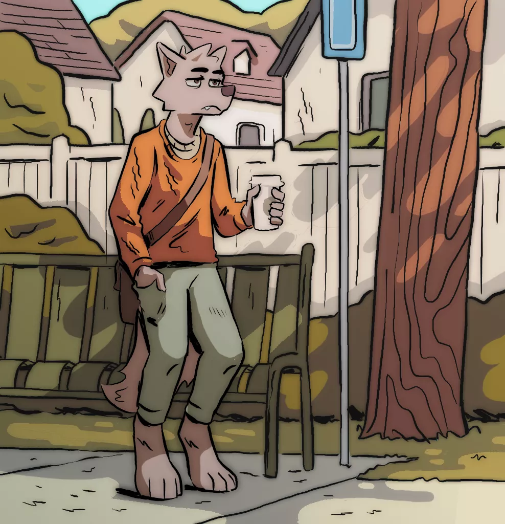 Waiting for the bus?