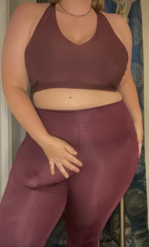 Who is going to peel these leggings off and let me relieve some stress?