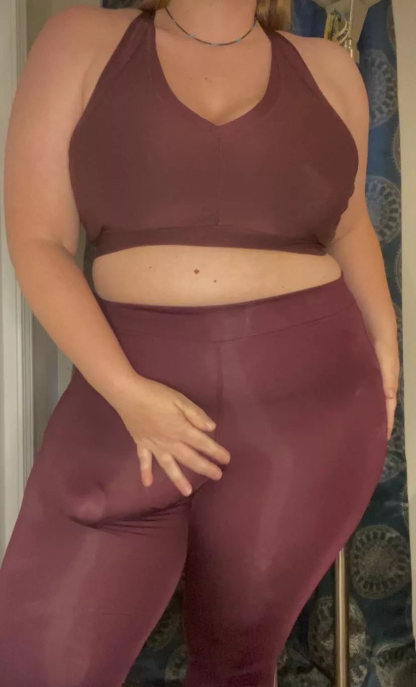 Who is going to peel these leggings off and let me relieve some stress?