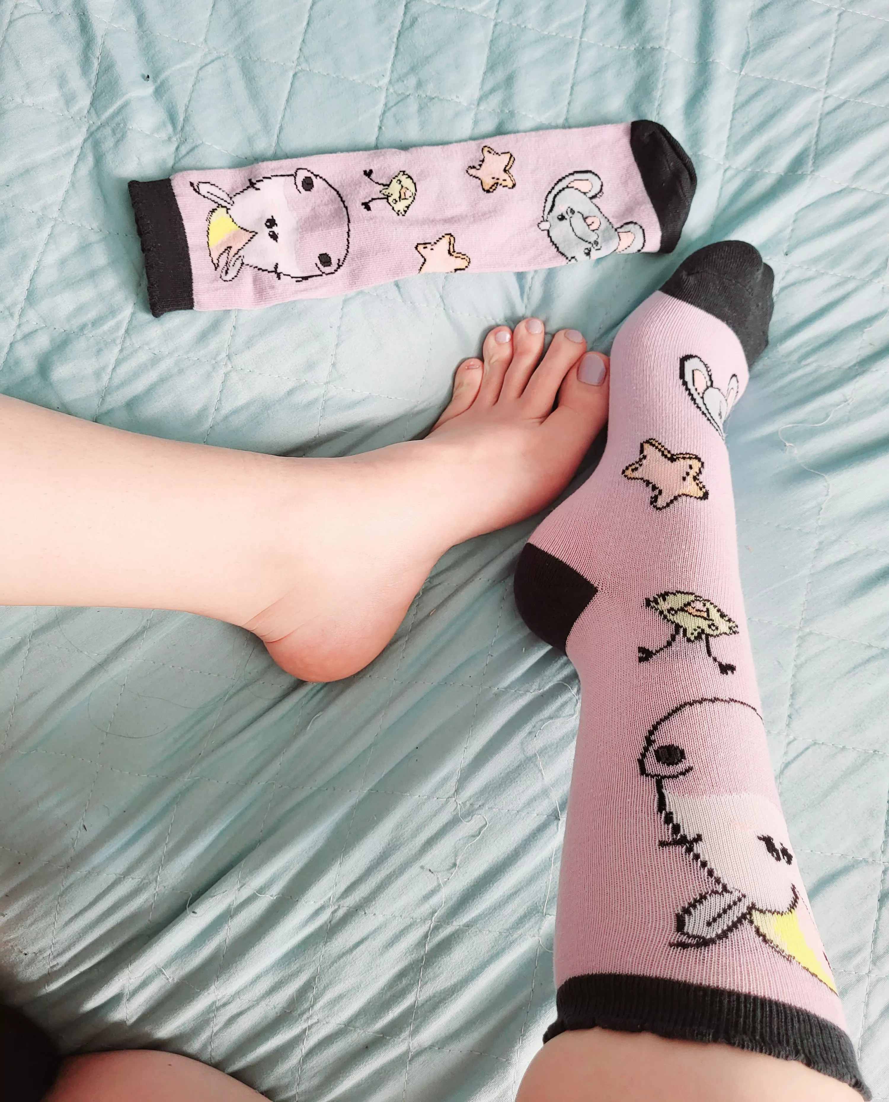 Yet another pair of my cute socks :D