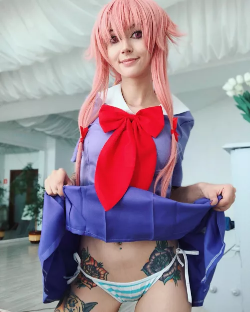 Yuno Gasai from Mirai Nikki by Purple Bitch