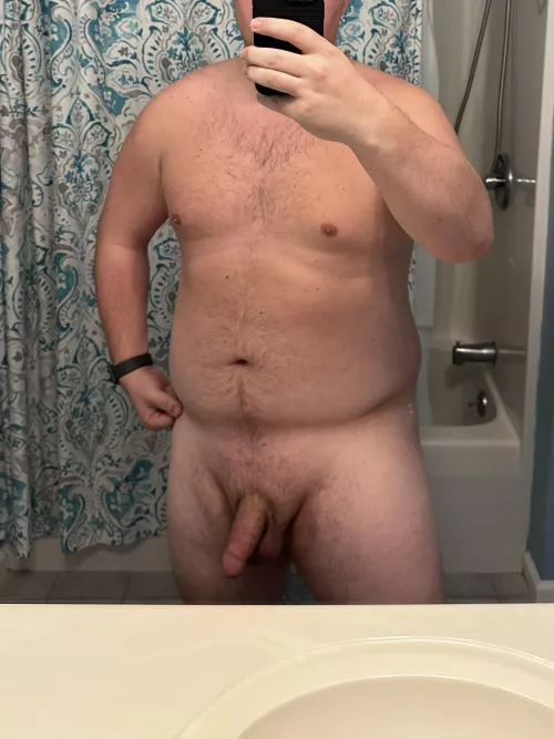 26M This is what’s hanging between my thick thighs