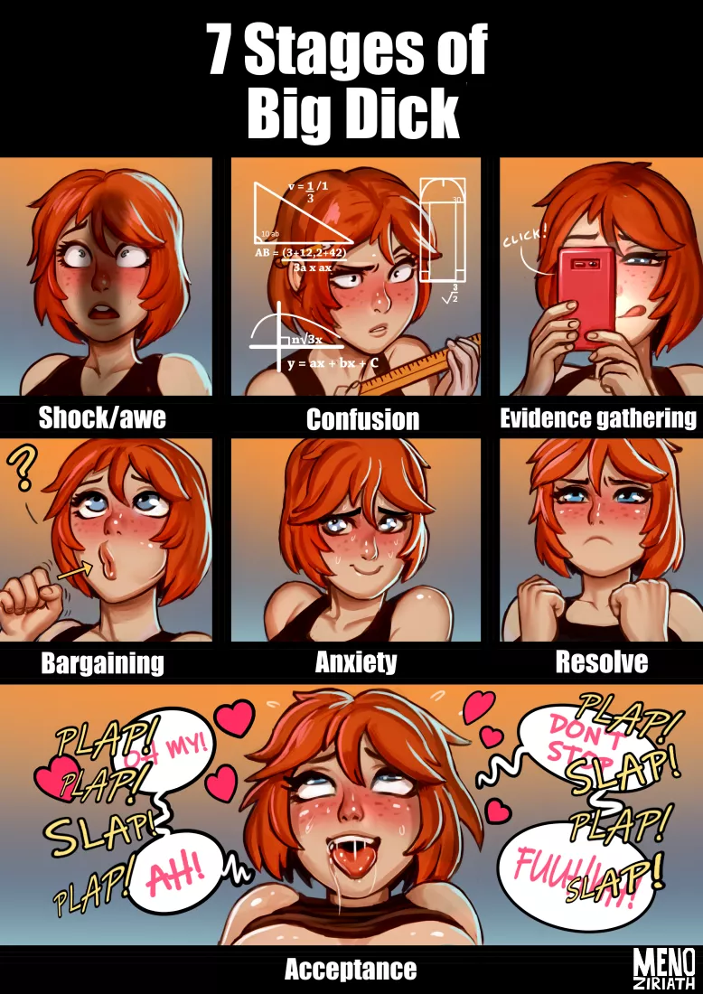 7 Stages of Big Dick [Meno Ziriath]