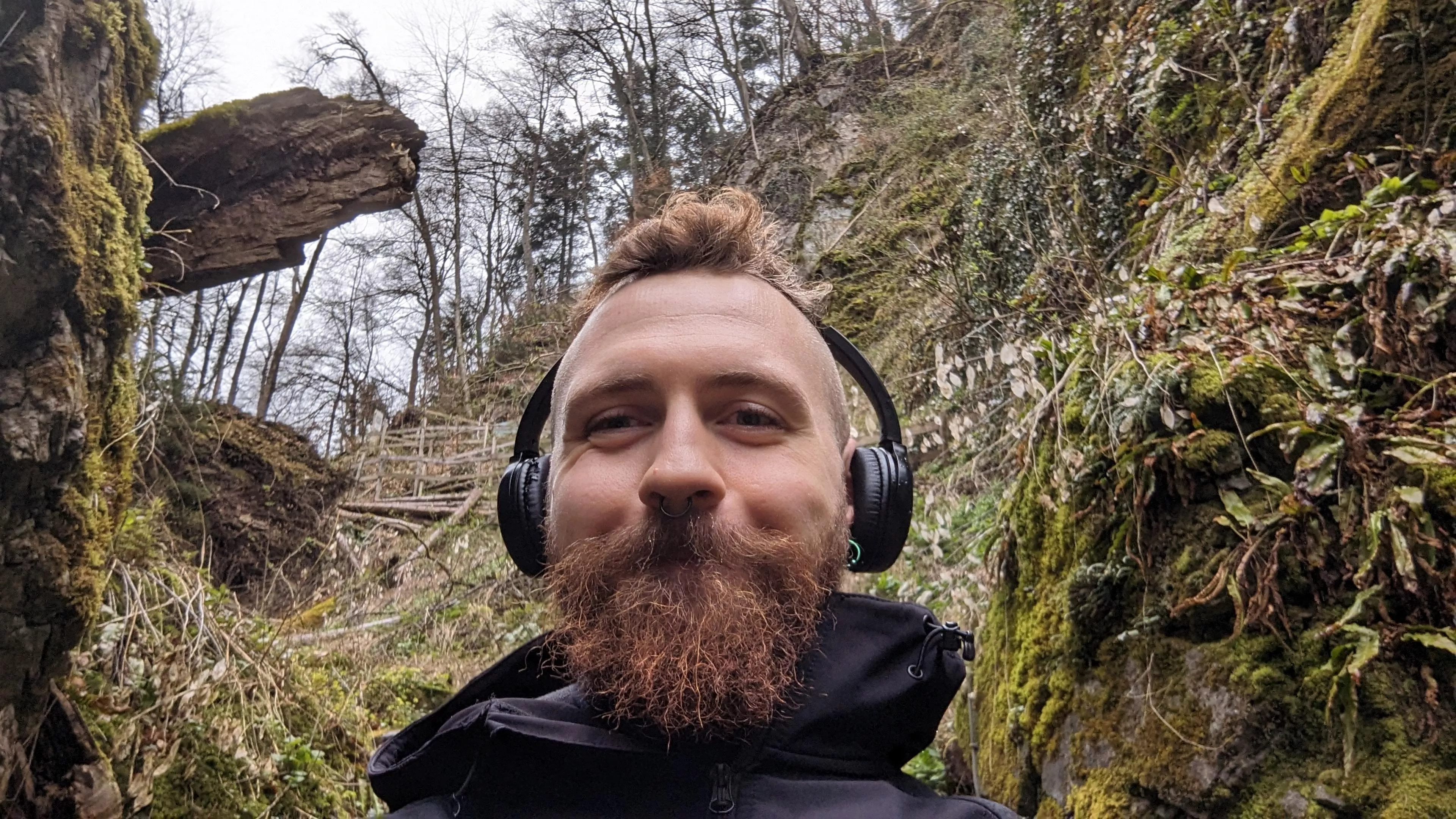 A little rainy outside adventure