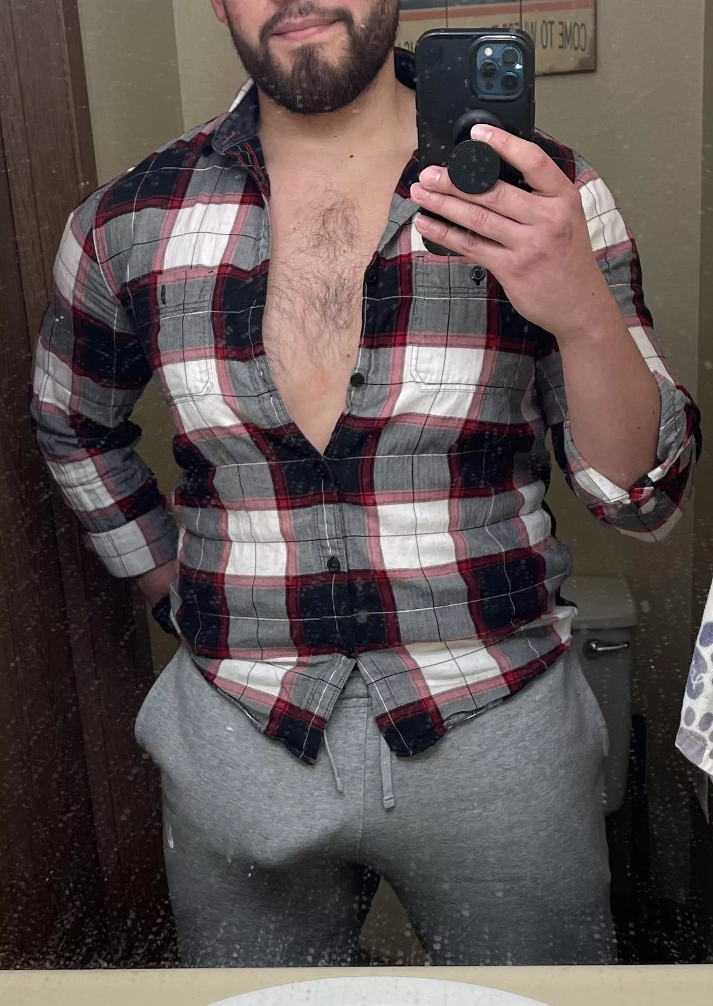 A lumberjack brings his own wood.