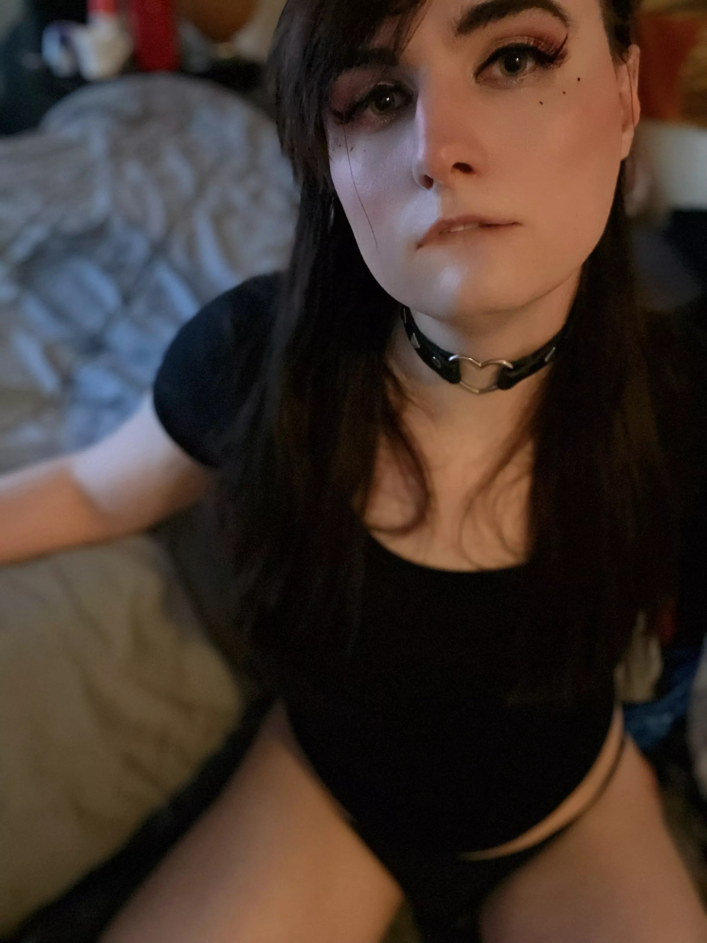 Am I pretty enough to suck your cock?