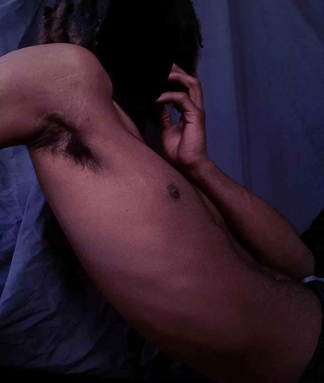 Armpit hair grows in such strange ways.