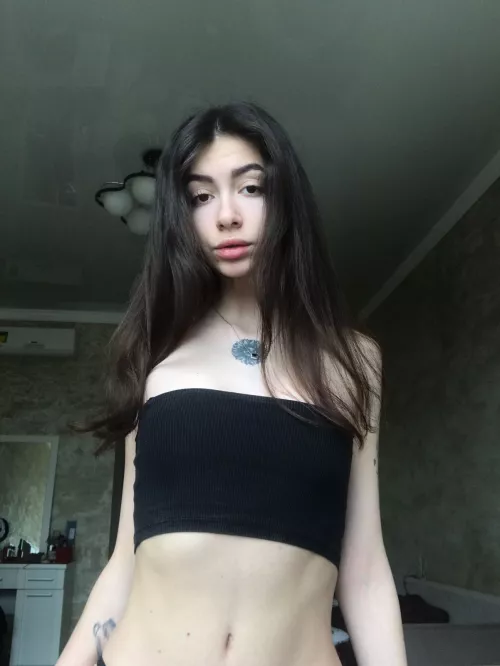 cute black top