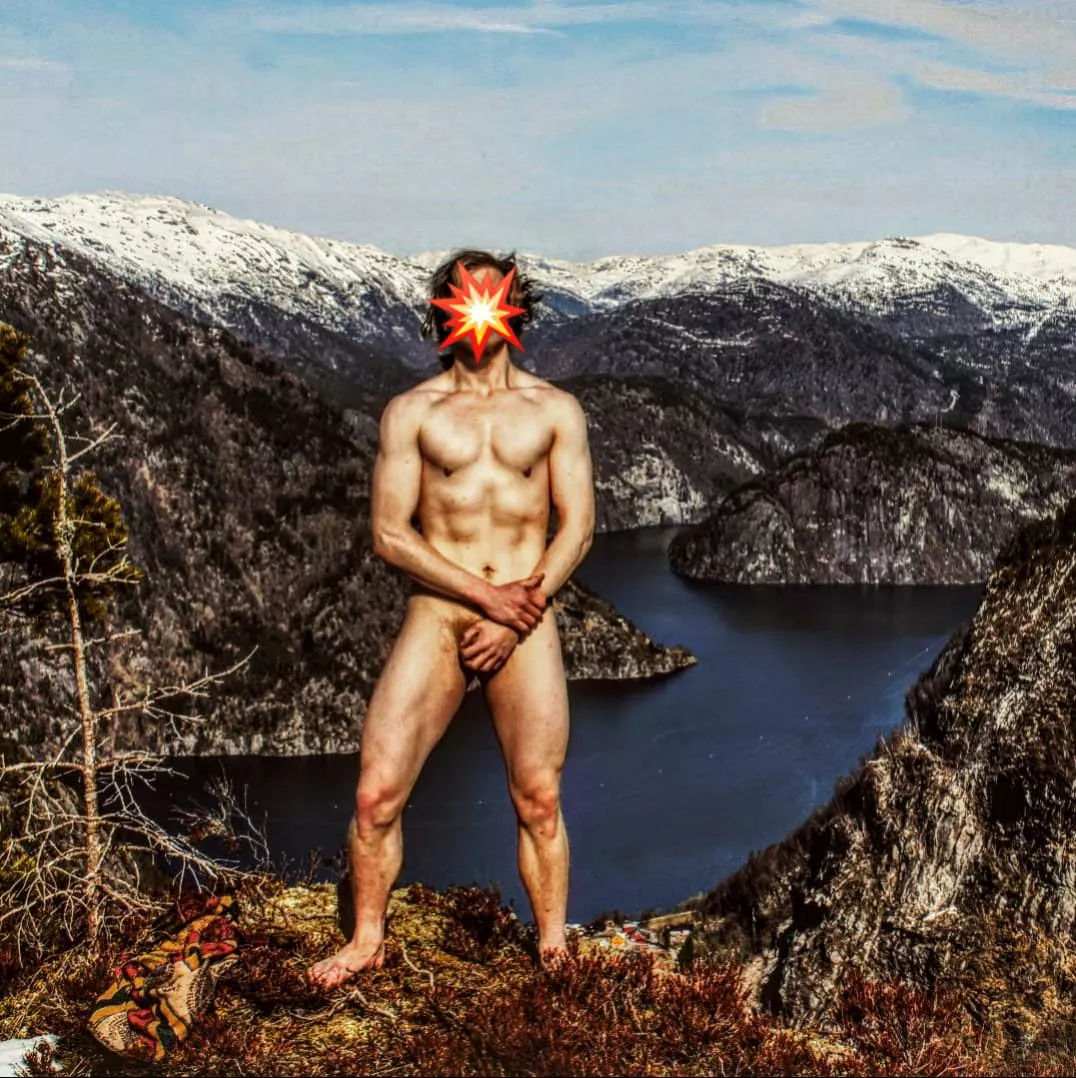 Deep with the nordic mountains