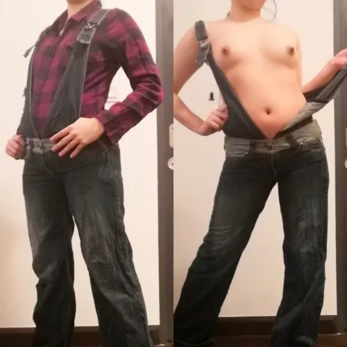 Do you prefer me with the flannel on or off?