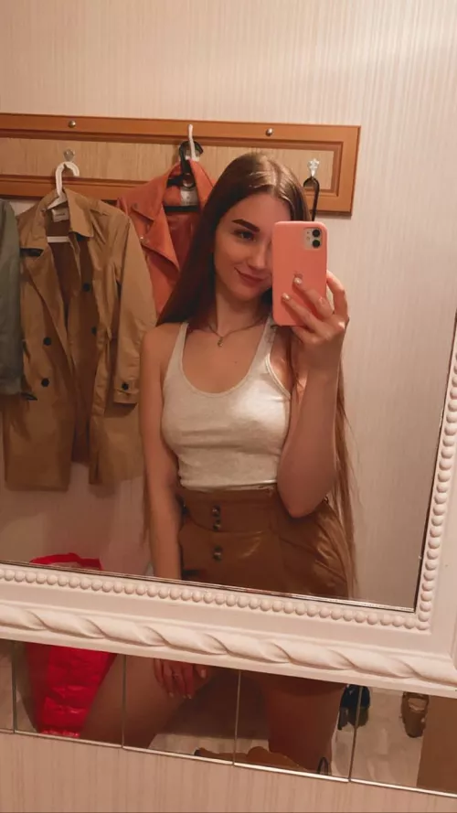 Finally it's warm outside and I can not hide my nipples