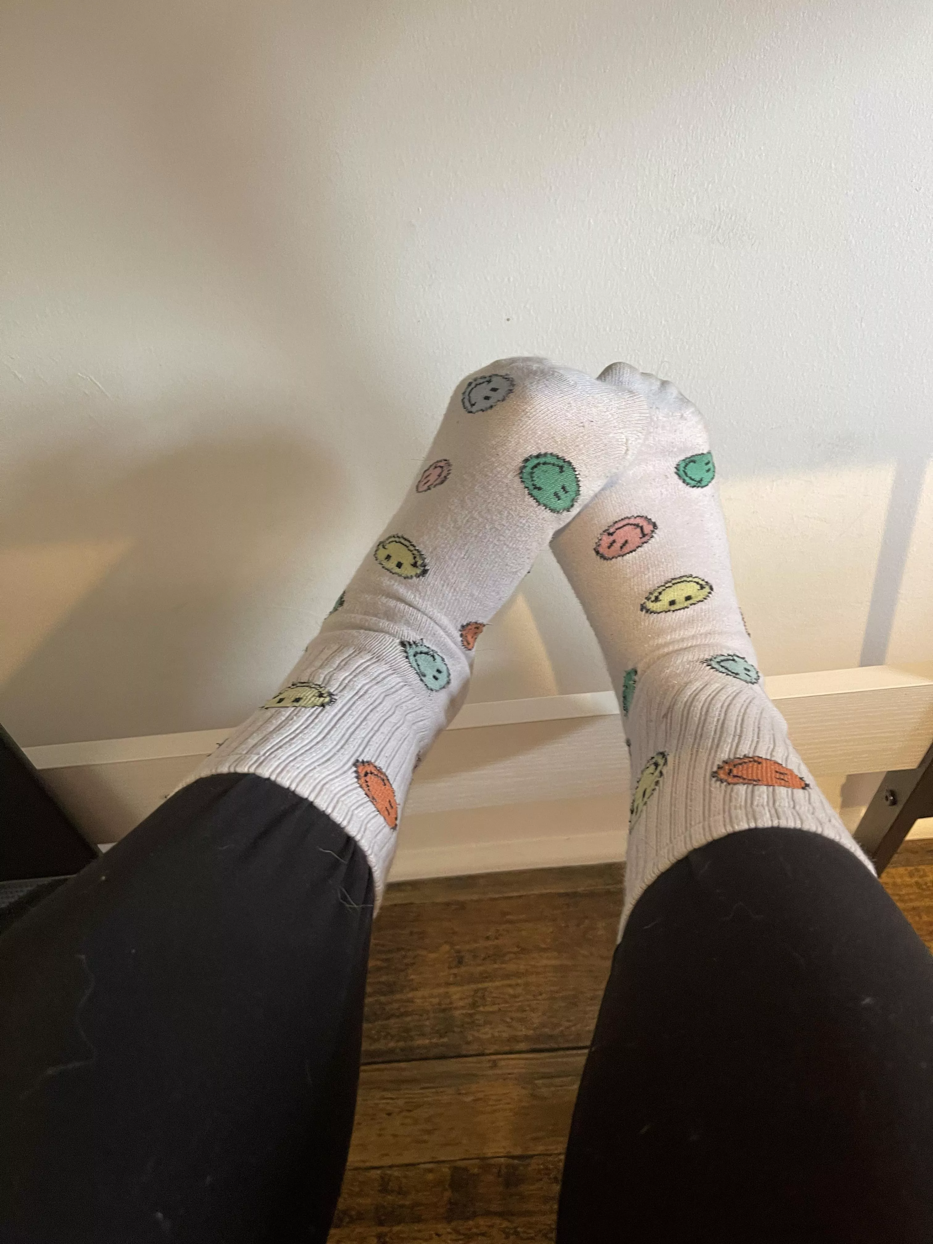 Get under my desk and sniff my socks. 😈