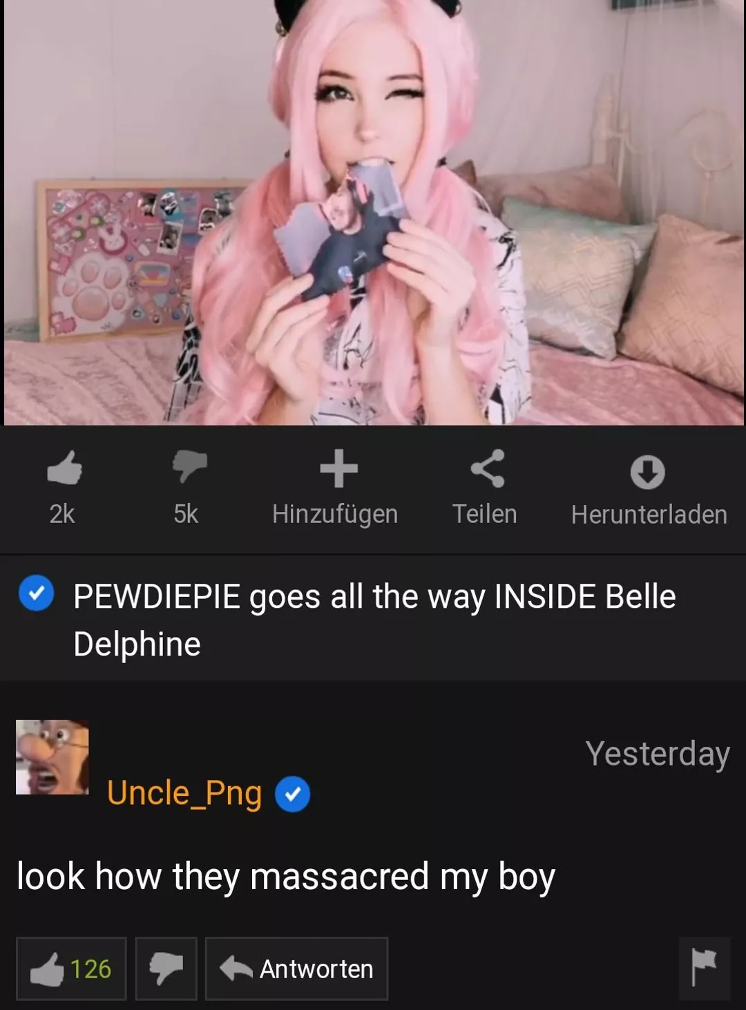 He's at an better place now