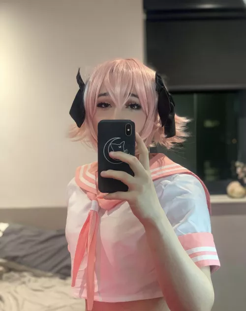 how do i look as astolfo? 😼