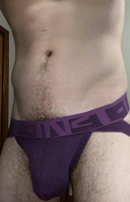 How’s my bulge in a jockstrap?