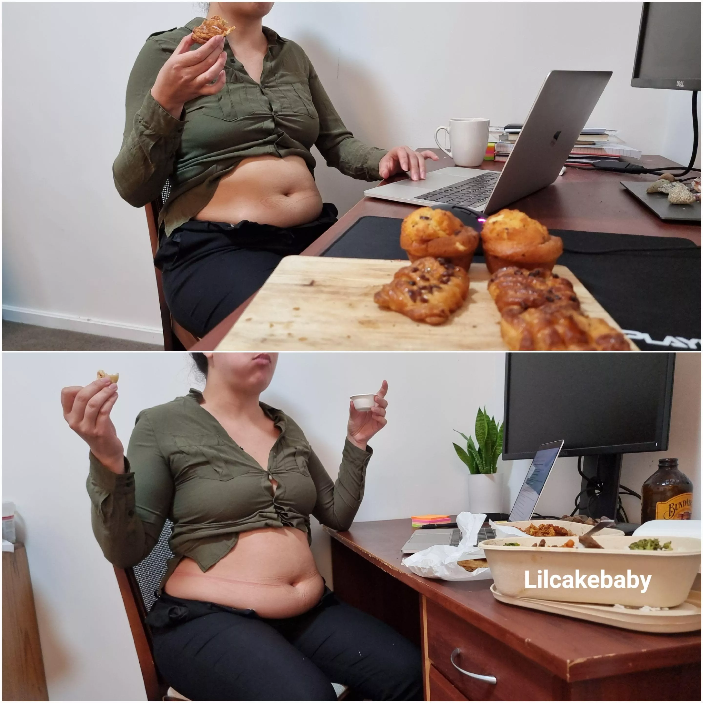 I think my job is making me fat