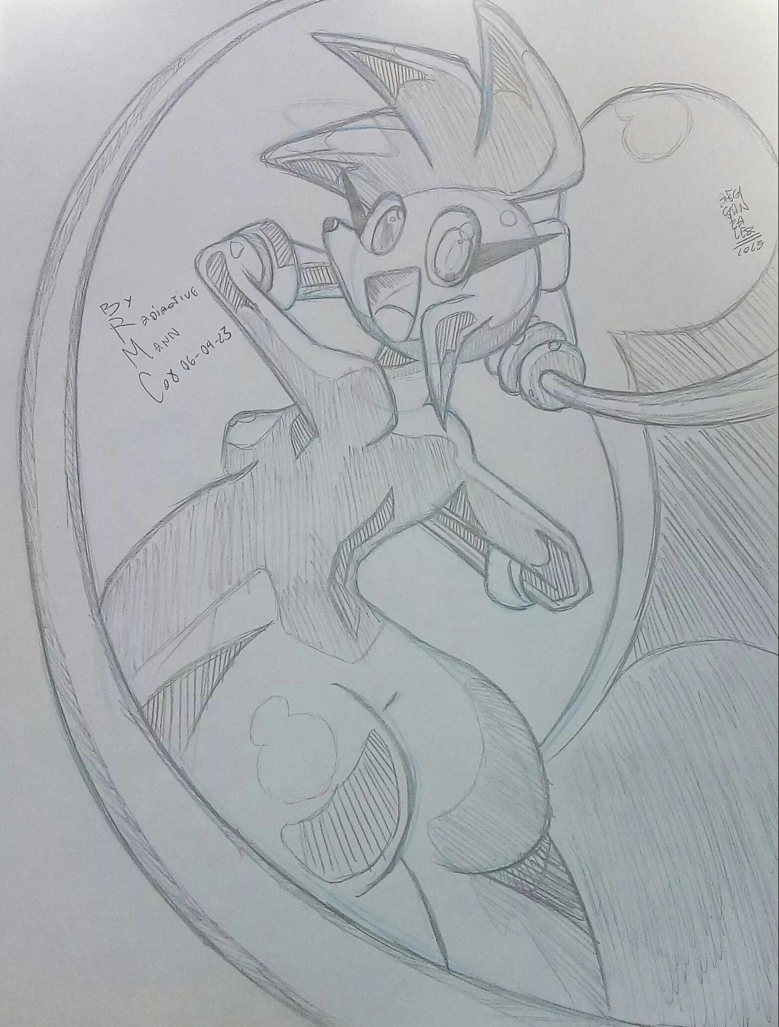 I was bored and I wanted to do this quick drawing Spaicy by the artist Loulou Valenzuela (LoulouVZ) but while pregnant. Follow me on me Furaffinity xD: *https://www.furaffinity.net/user/amazonrider/