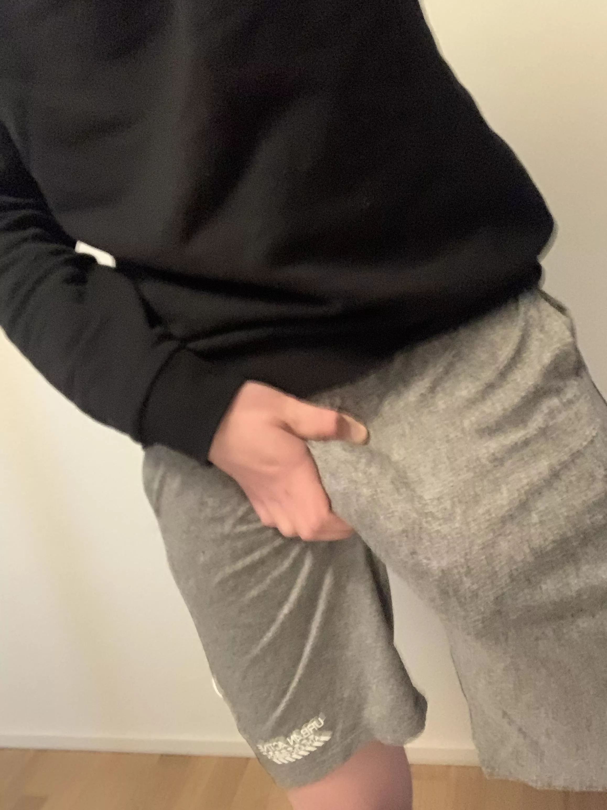 If the craftsman reports and you forgot to put on your underwear