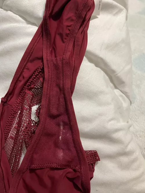 I’m always wet🤤🤤my panties can prove it