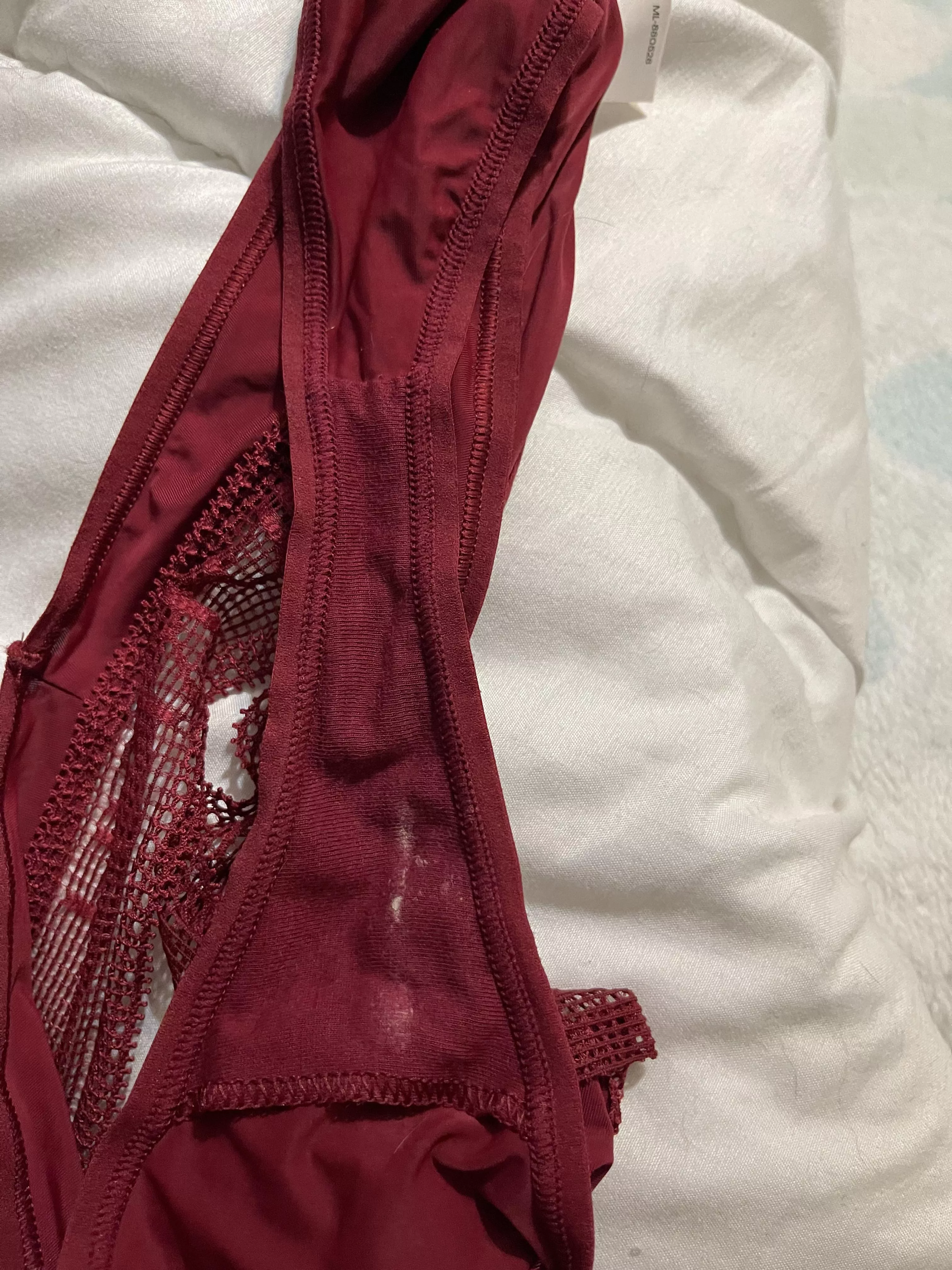 I’m always wet🤤🤤my panties can prove it