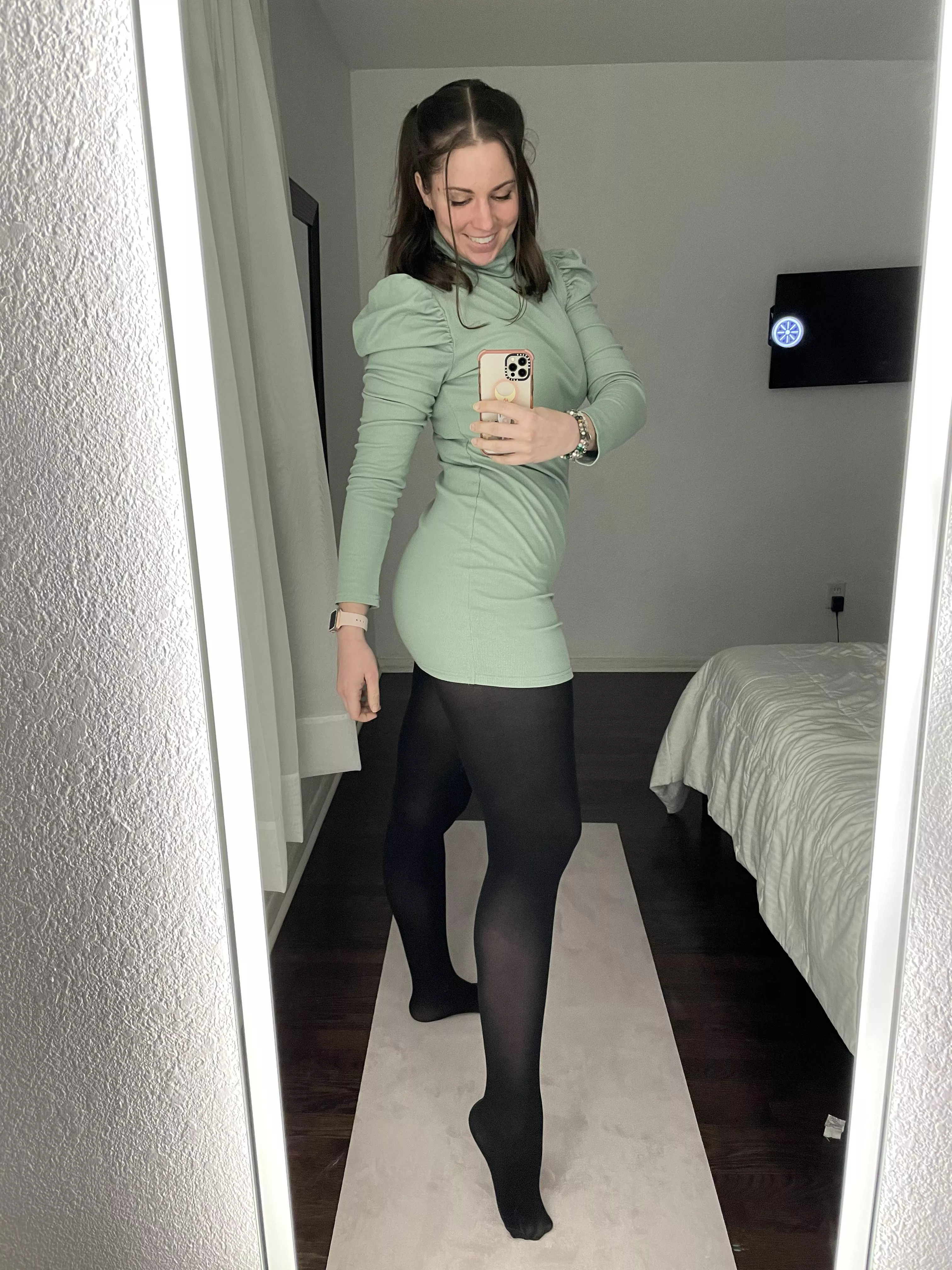 I’m new here! Hope you like my tights.