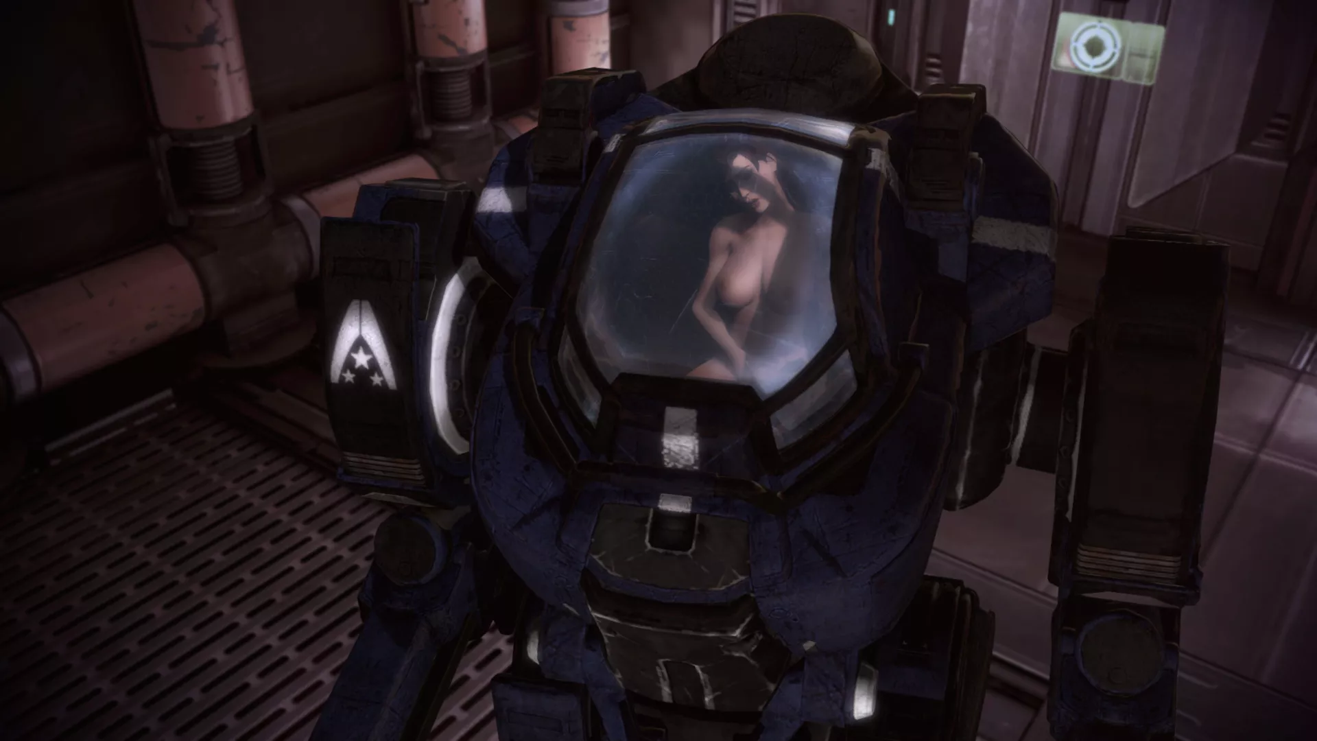 Jane realized later that getting stone drunk and crawl nude into an Atlas to masturbate was perhaps not the most sensible thing to do. (Rastifan)