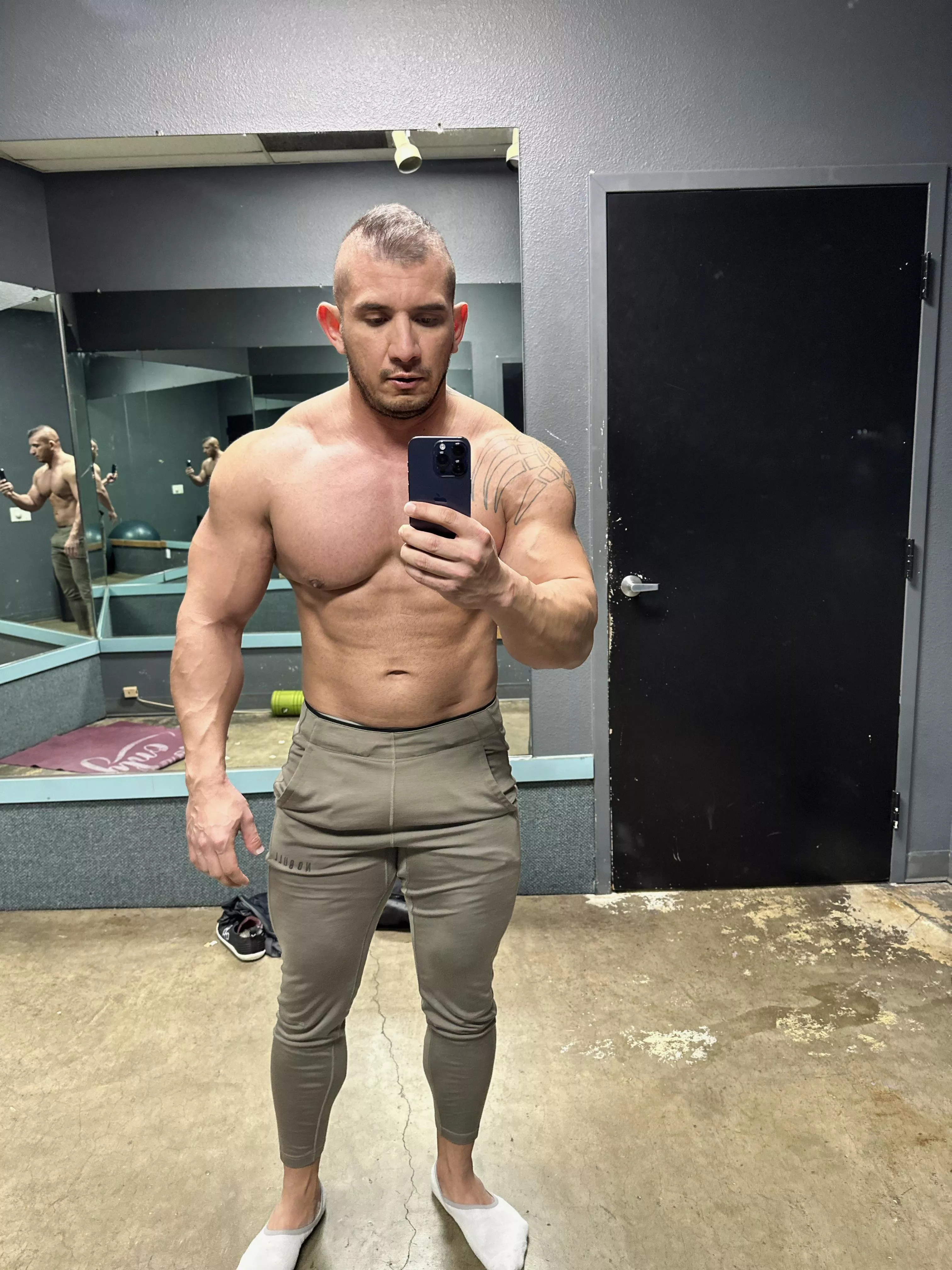 Just trying to be as big as my Tauren Warrior