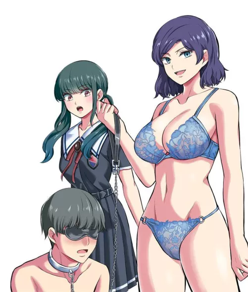 Let’s show our friends what a good boy I’ve turned you into.