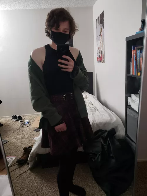 Me a femboy? No I'm just part Scottish on my grandpa's side. It's a kilt, see!