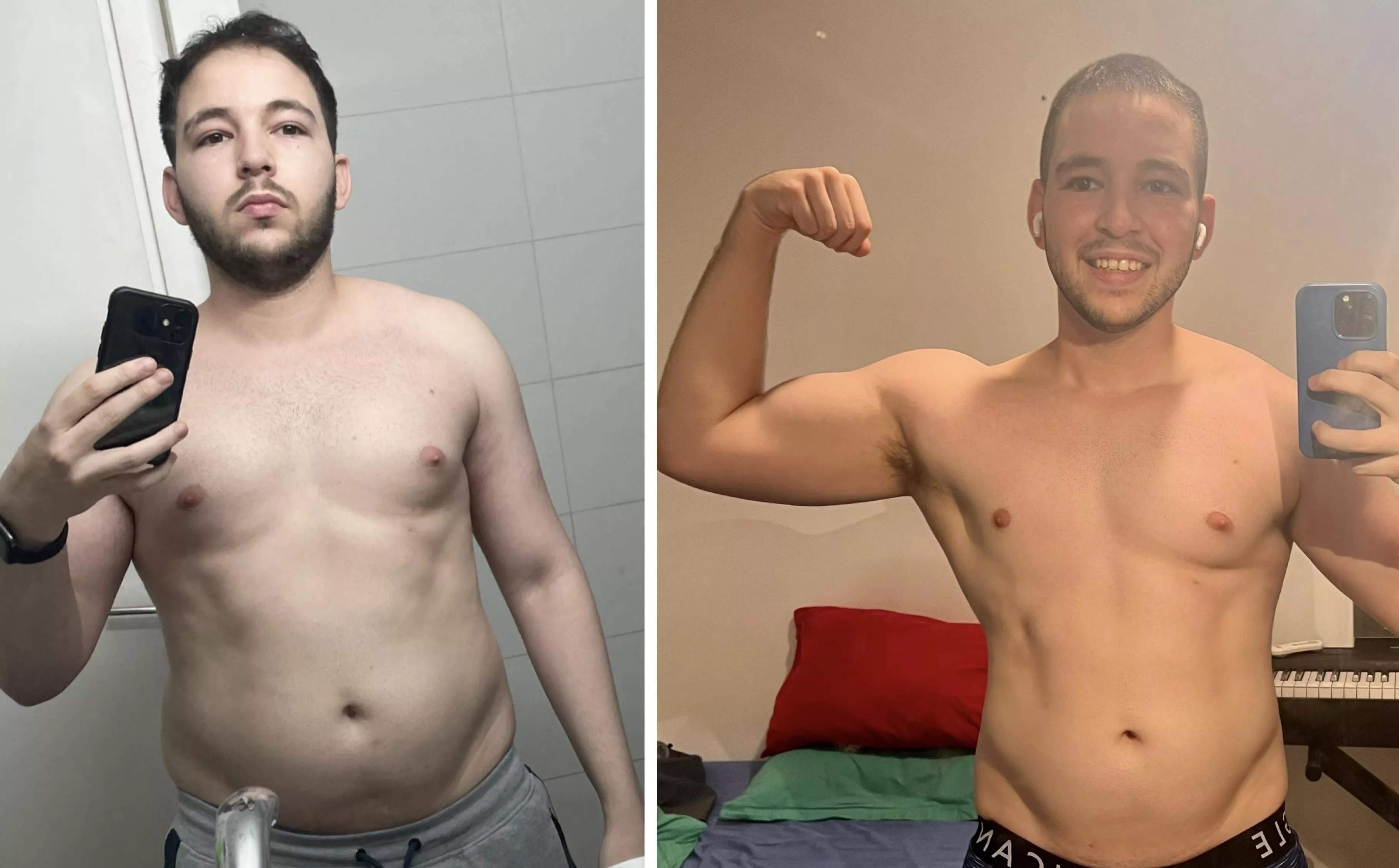 My 1 year transformation from stoner gay to gym gay