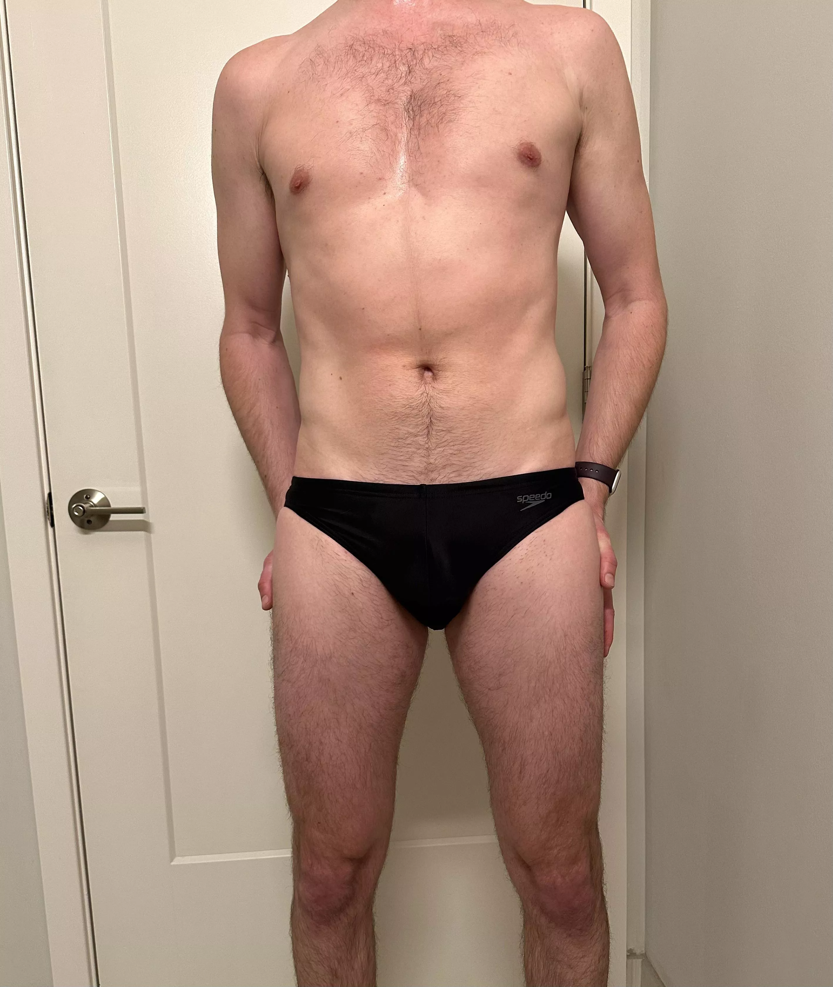 My first Speedo arrived just in time for the first hot day of the year