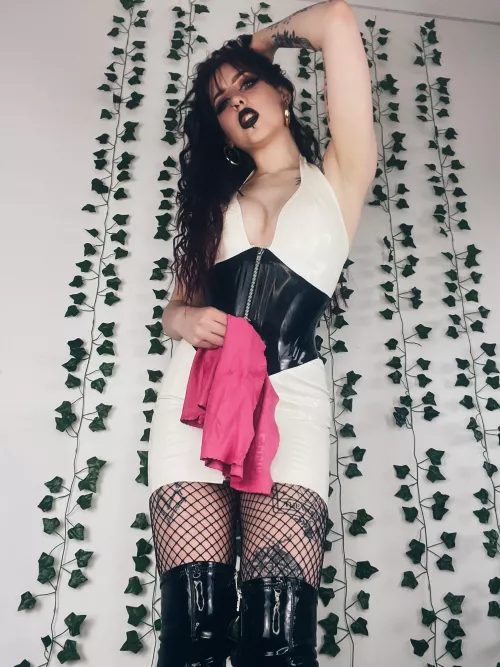 My latex needs shining some more…