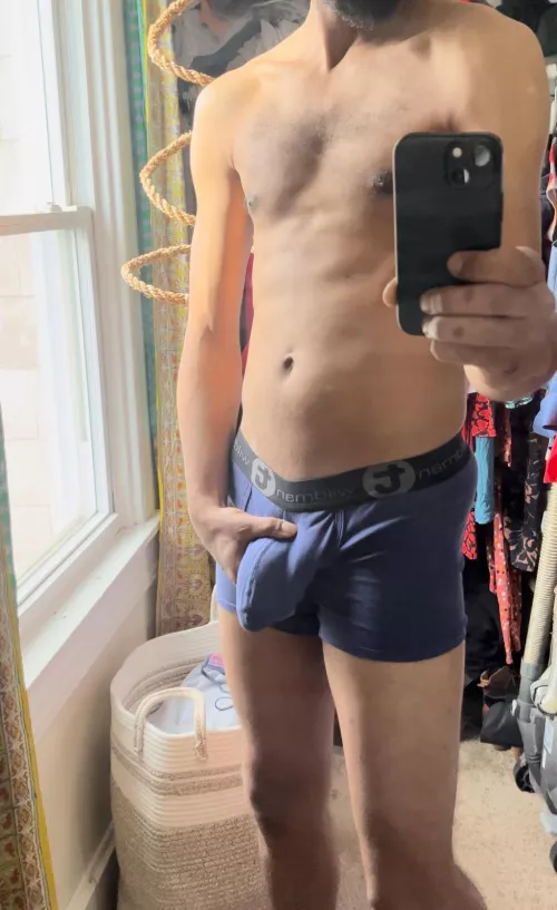 Not trying to hide it