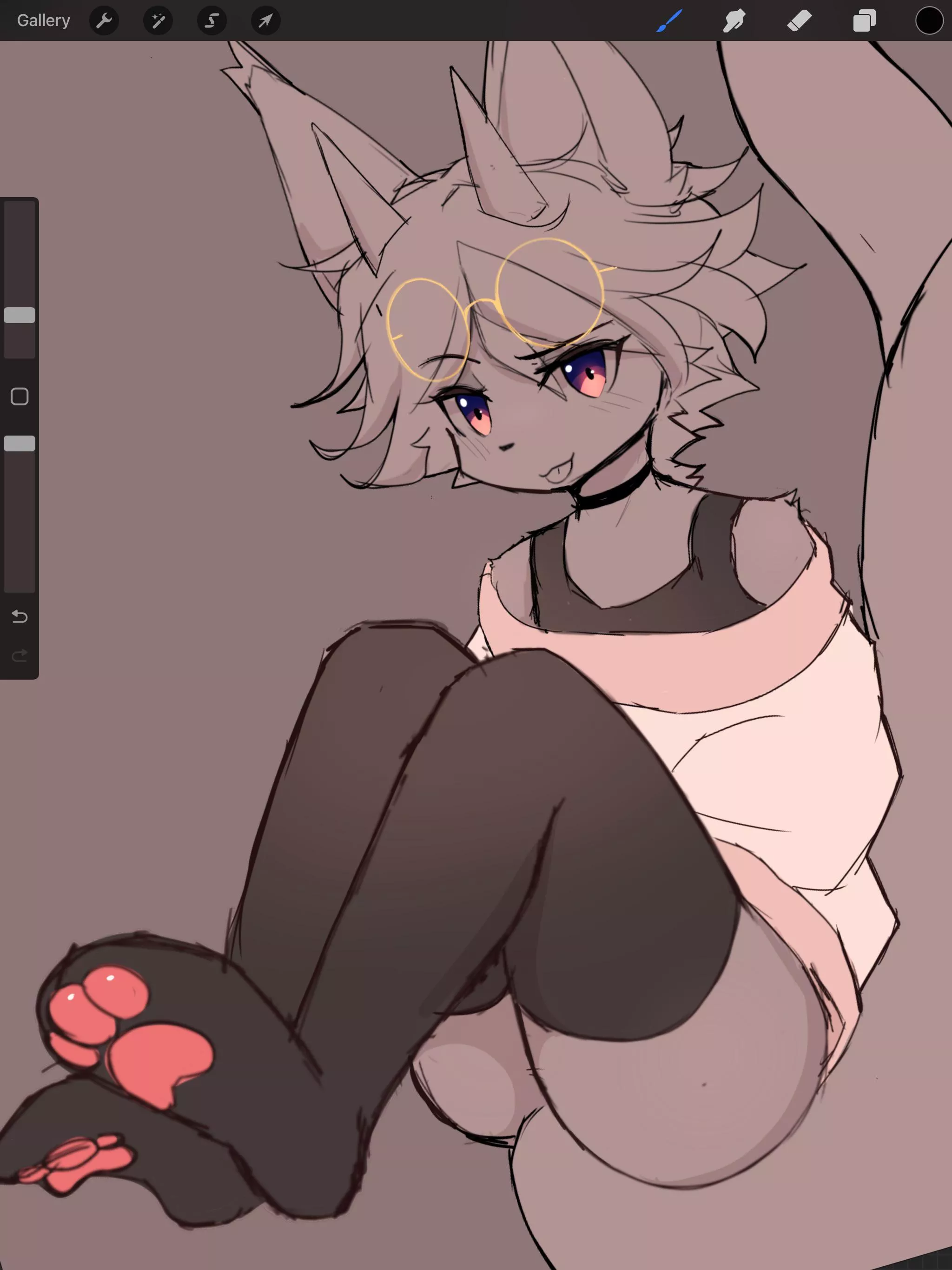 Pawbean! (Art by me)