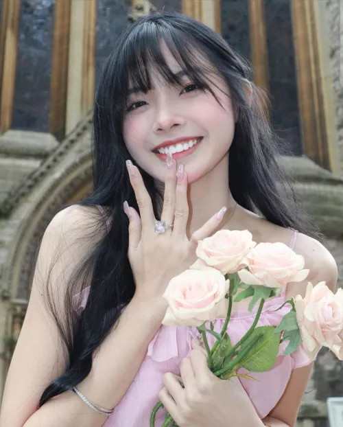 Prettier than the flowers