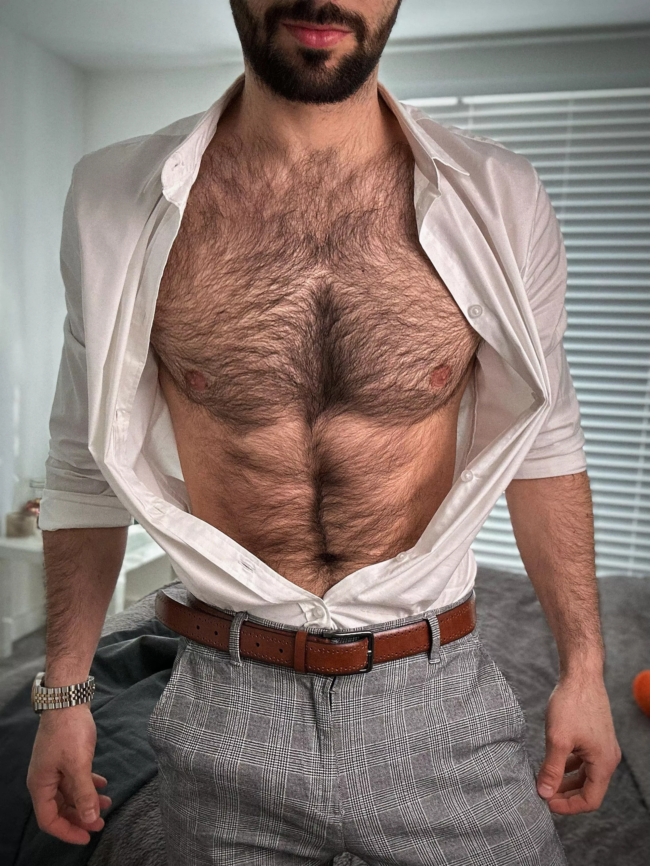 Rub it… see how big it gets.