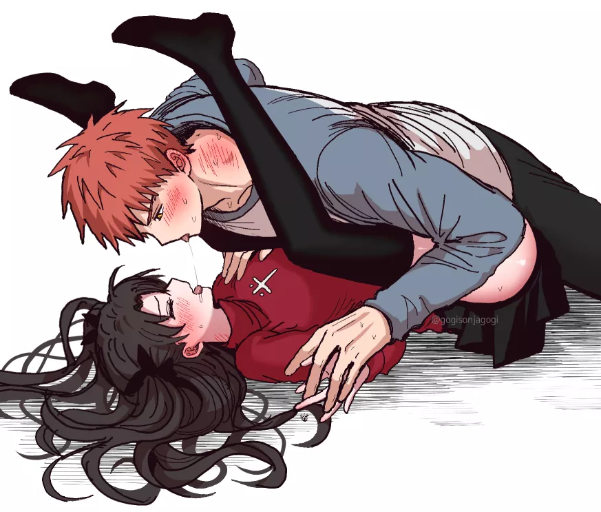 Shirou and Rin