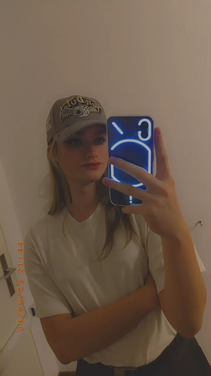 Showing off the new Cap and Phone (she/her)
