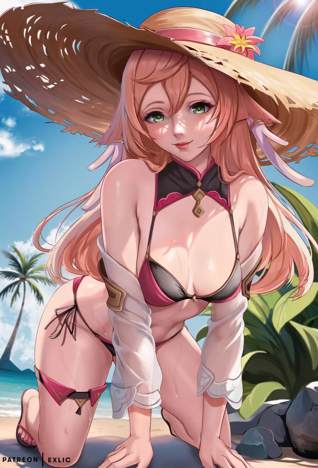 Summer fun (Exlic) [genshin impact]