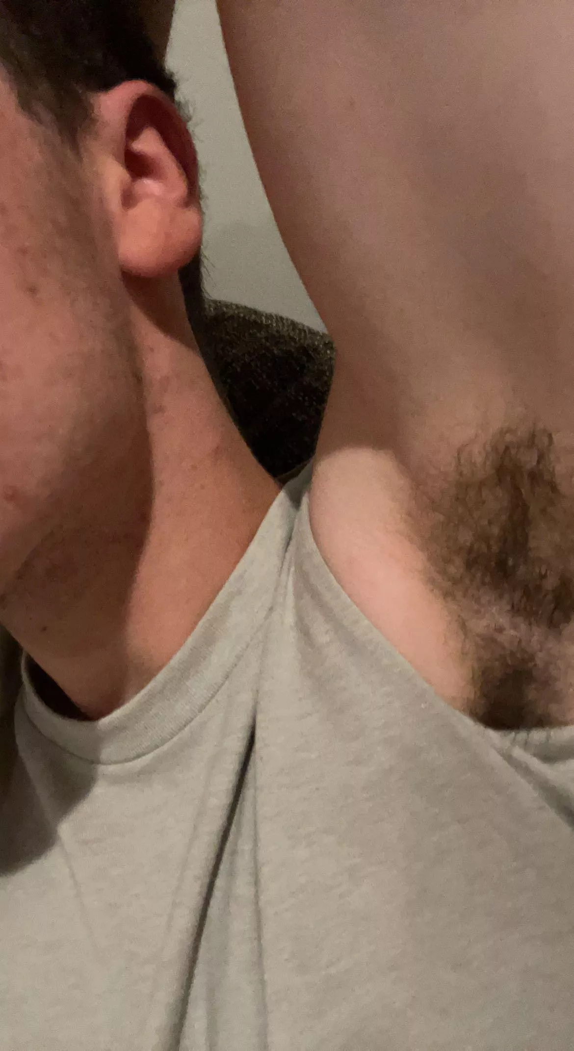 Take a deep breath while I hold your head still 😈